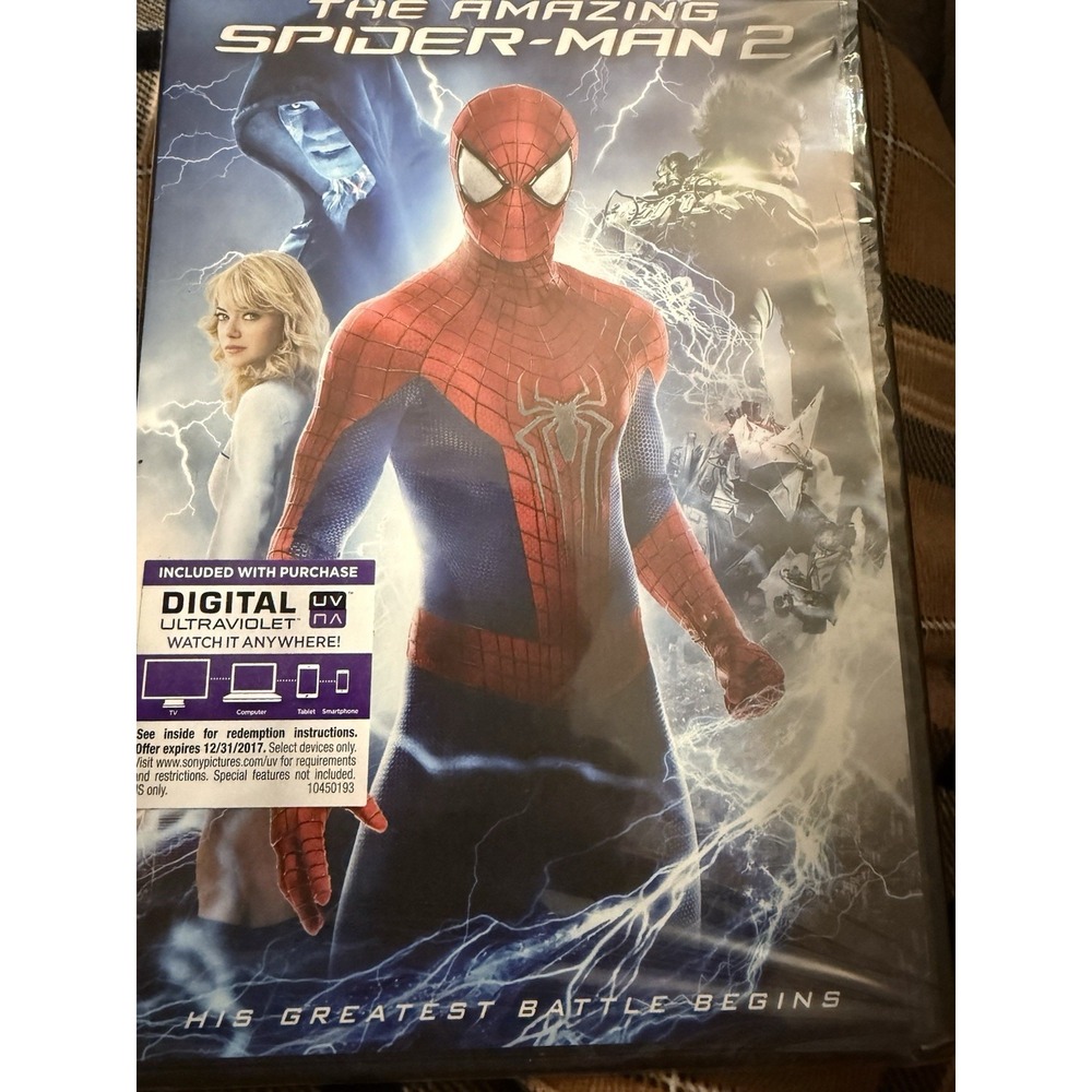 The Amazing Spider-Man 2 DVD 2014 Release